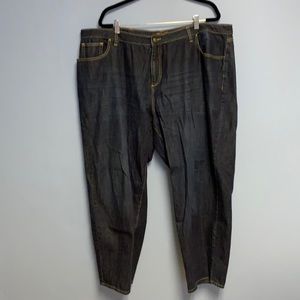 Dark wash denim jean